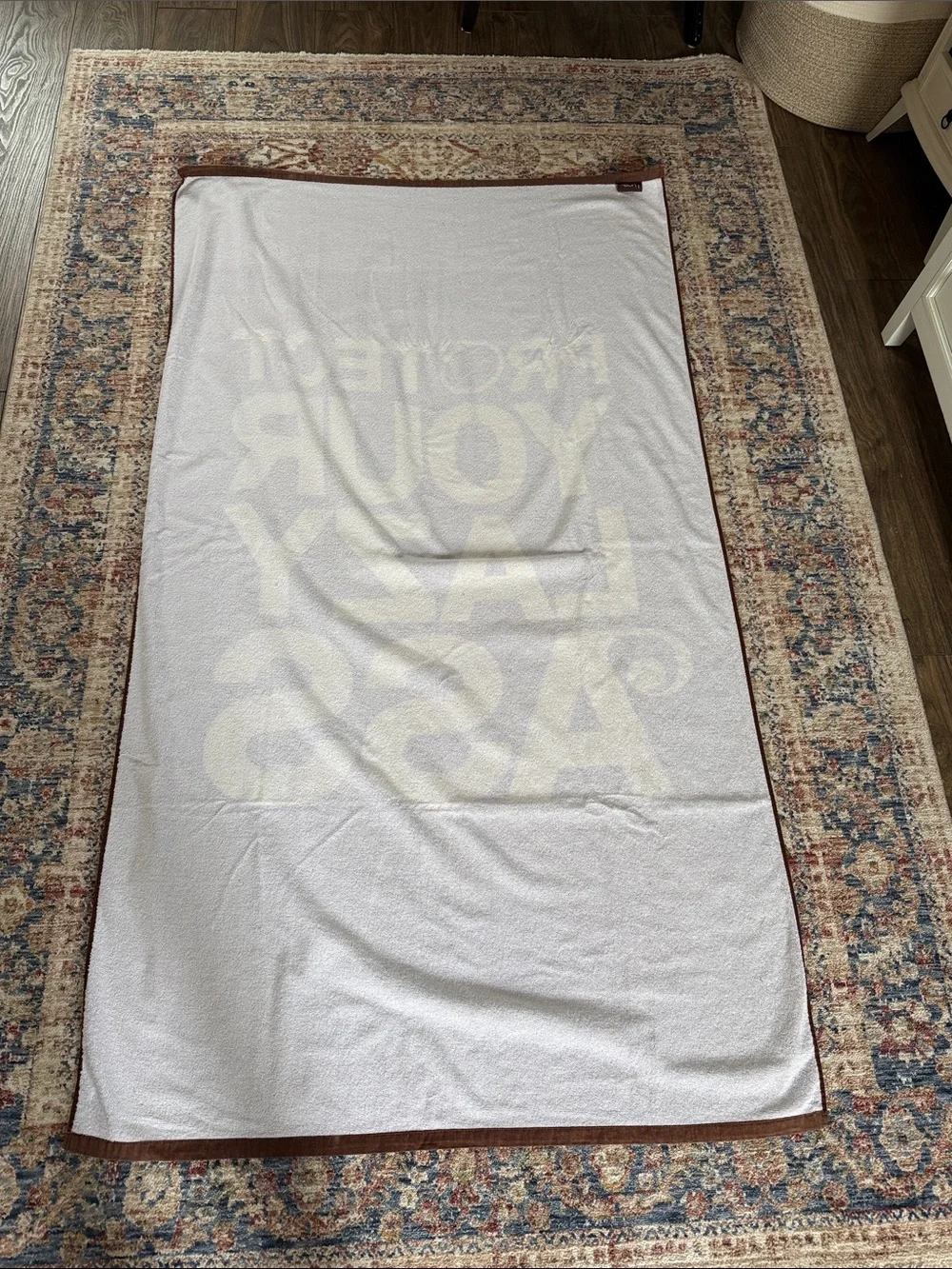 Sun Bun Beach Towel